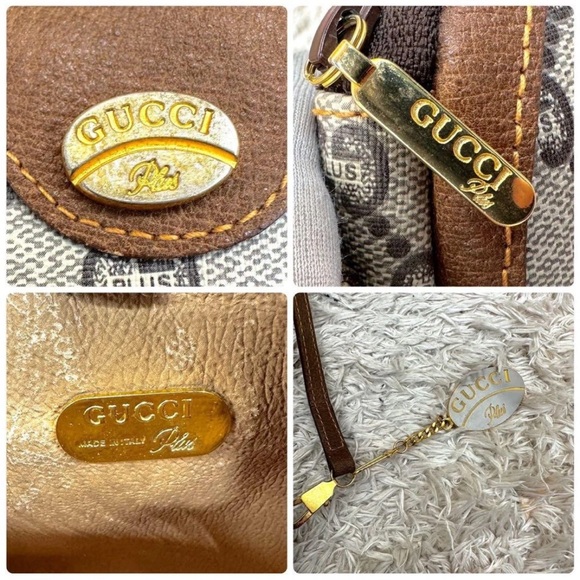Gucci Brown and Gray Patterned Crossbody Bag - Picture 8 of 10